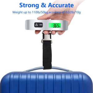 Indispensable -Digital Digital Luggage Scale with LCD Electronic Scale Pocket Scale