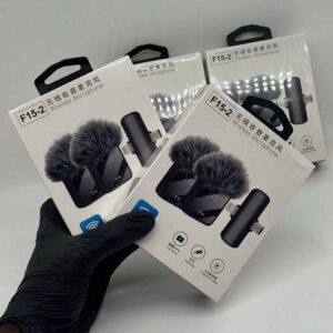 F15-2 Wireless Microphone – High-Quality Portable Mic for Singing, Streaming & Events 🎶