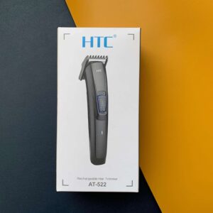 HTC AT-522 Professional Rechargeable Hair & Beard Trimmer – Precision Grooming Kit